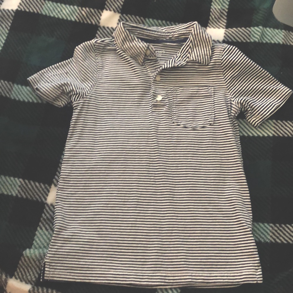Boys size 7 collared shirt